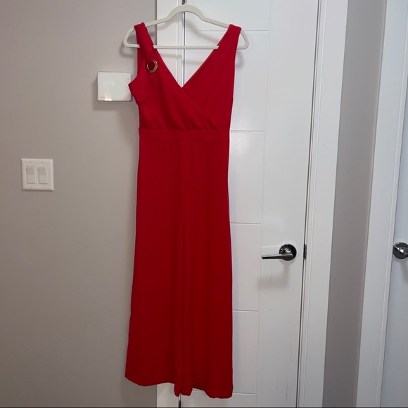 Zara red romper sz small - Picture 1 of 4